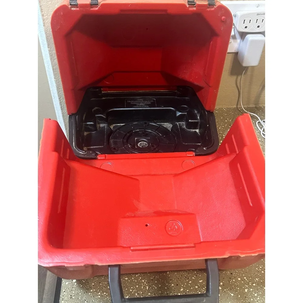Craftsman EZ Router Carry Case Tool Storage Box Orange Black Organizer - Picture 7 of 9